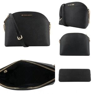 Michael Kors Jet Set Saffiano Leather Emmy Dome